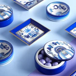 Jonathan Adler KITCHEN Druggist Weed Square Tray 9 Jonathan Adler KITCHEN Druggist Weed Square Tray