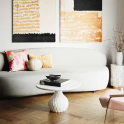 Tov Whipi Concrete Coffee Table LIVING ROOM