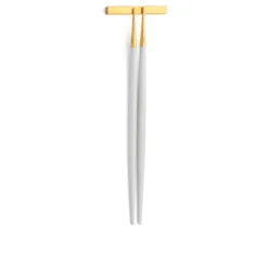 KITCHEN Cutipol Goa Flatware, White/gold