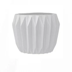 Bloomingville Stoneware Fluted Flower Pot 5 Bloomingville Stoneware Fluted Flower Pot