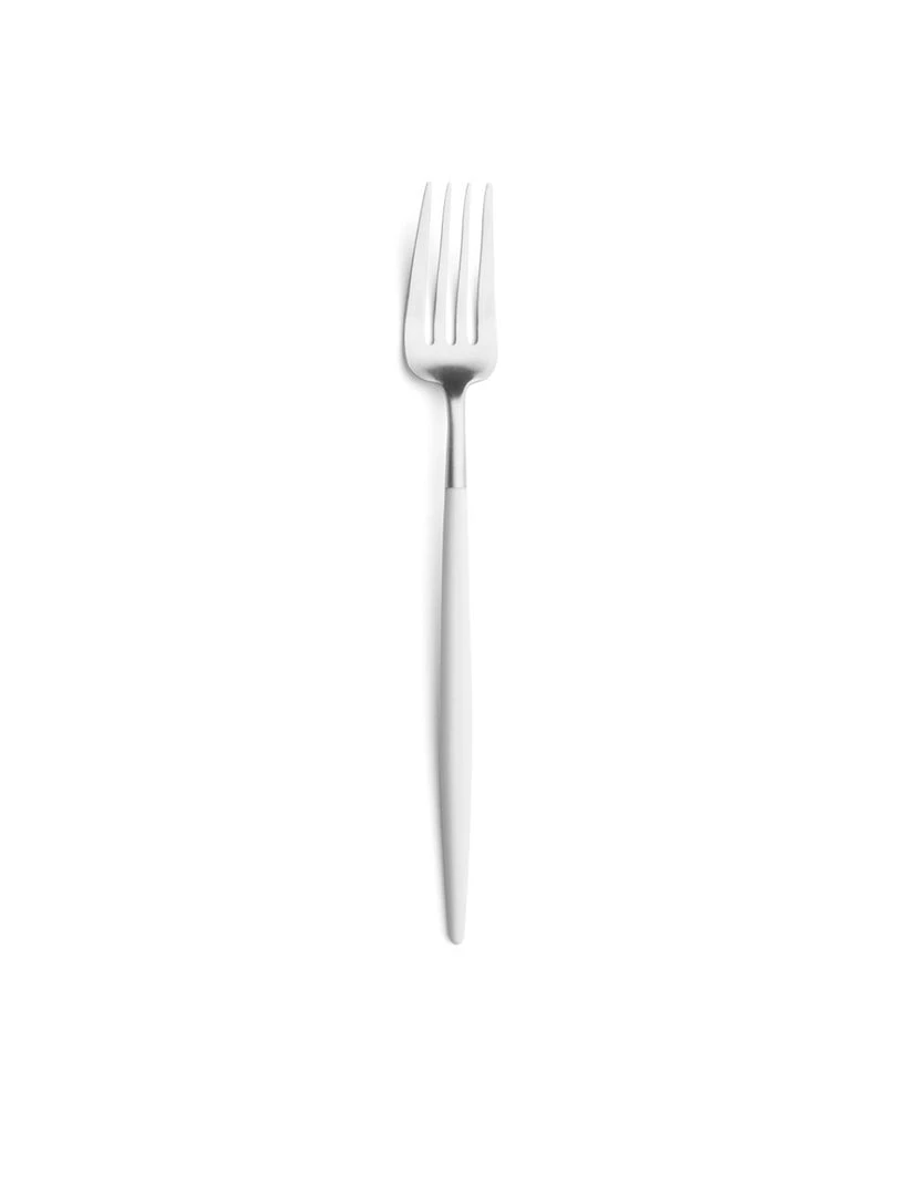 Cutipol Goa Flatware, White/silver 4 Cutipol Goa Flatware, White/silver