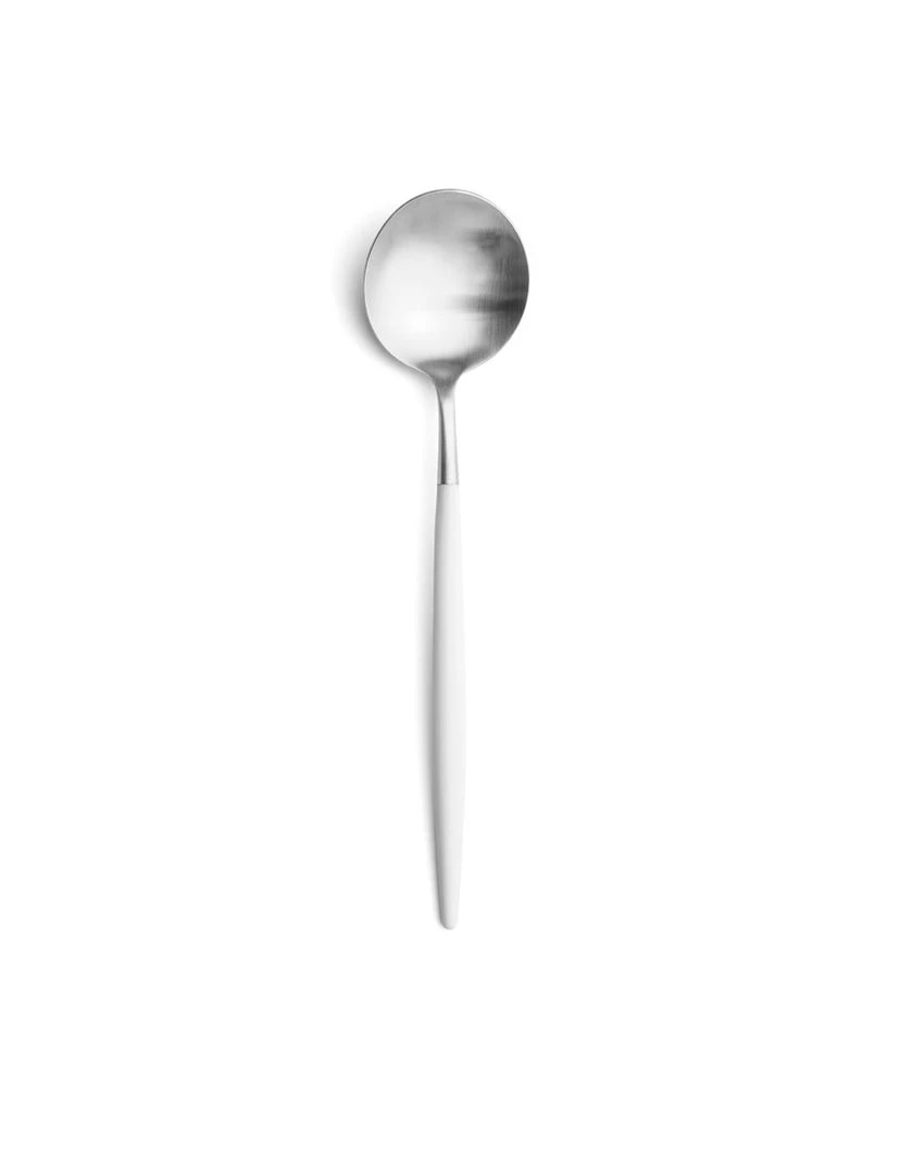 Cutipol Goa Flatware, White/silver 3 Cutipol Goa Flatware, White/silver