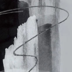 Moe's Wisdom II Abstract Ink Print Wall DECOR