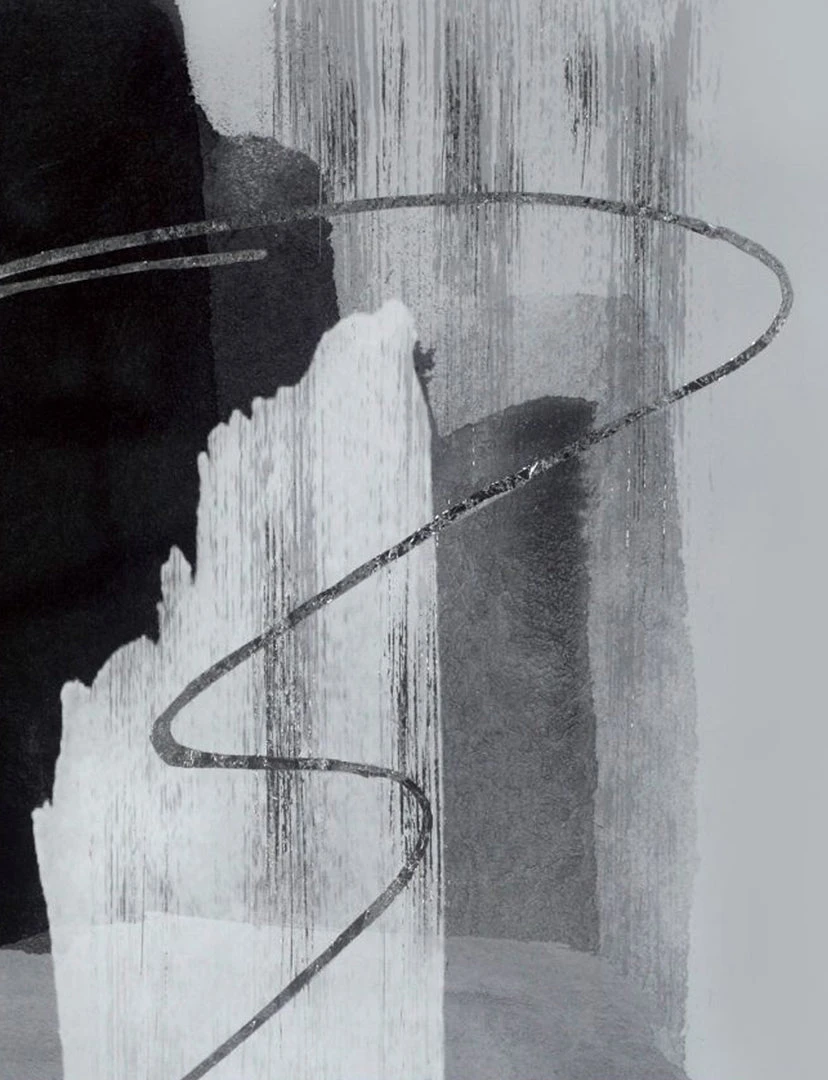 Moe's Wisdom II Abstract Ink Print Wall DECOR 2 Moe's Wisdom II Abstract Ink Print Wall DECOR