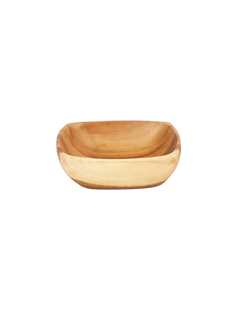 Bloomingville KITCHEN Square Carved Acacia Wood Dish 1 Bloomingville KITCHEN Square Carved Acacia Wood Dish