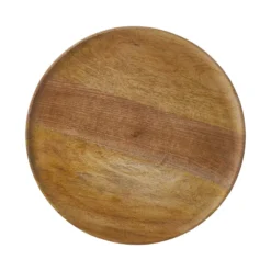 Bidk Home Round Wood Tray / 16" KITCHEN
