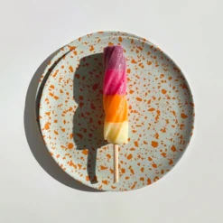 KITCHEN Xenia Taler Terrazzo Mauve Side Plate 8"