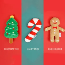 Howlpot X-Mas Ginger Cookie Dog Toy